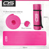 Extra Thick Non-Slip NBR Yoga & Exercise Mat with Carry Strap, Learning SPACE