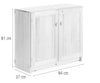 Shelf With Doors Size 94 x 81 cm-Community Playthings,Cupboards,Cupboards With Doors,Storage-Learning SPACE