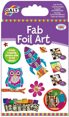 Fab Foil Art-Arts & Crafts,Craft Activities & Kits,Galt,Primary Arts & Crafts,Stock,Tactile Toys & Books-Learning SPACE