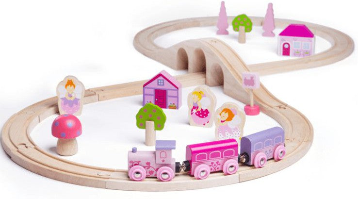 Fairy Figure of Eight Train Set-Bigjigs Rail,Bigjigs Toys,Cars & Transport,Engineering & Construction,Imaginative Play,Primary Games & Toys,S.T.E.M,Small World,Stock,Train,Wooden Toys-Learning SPACE