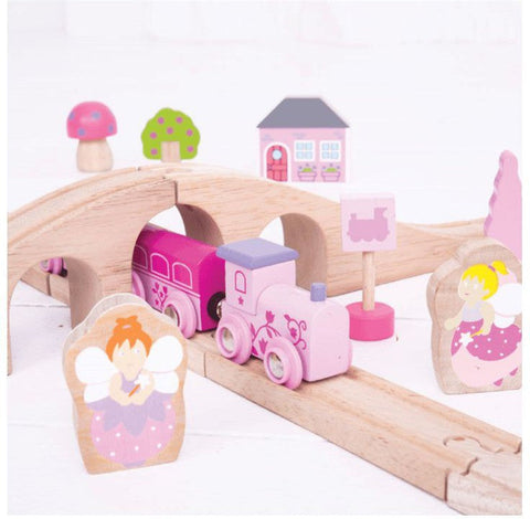 Fairy Figure of Eight Train Set-Bigjigs Rail,Bigjigs Toys,Cars & Transport,Engineering & Construction,Imaginative Play,Primary Games & Toys,S.T.E.M,Small World,Stock,Train,Wooden Toys-Learning SPACE