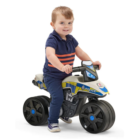 Falk UK Police Ride-On Moto (UK Mainland Only)-Dropship,Early Years. Ride On's. Bikes. Trikes,Fire. Police & Hospital,Ride On's. Bikes & Trikes,Ride Ons,TP Toys-Learning SPACE