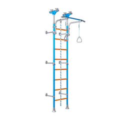 Family Monkey Bars and Wall Climbing System - Pressure and Wall Mounted-Indoor Swings,Movement Breaks,Sensory Climbing Equipment-Learning SPACE