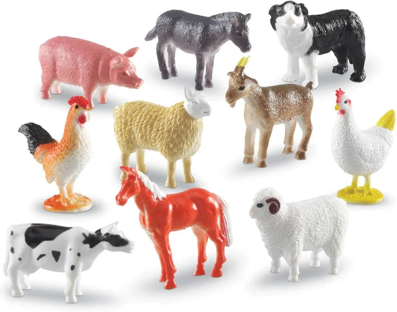 Farm Animal Counters - Pack 60, Learning SPACE