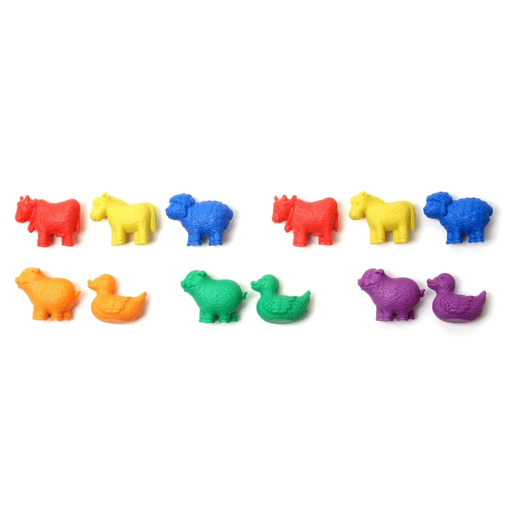 Farm Animal Counters-Animals,Counting Numbers & Colour,Dyscalculia,EDX,Farms & Construction-Learning SPACE