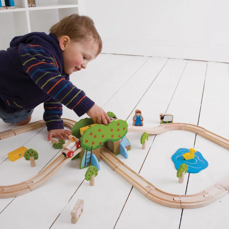 Farm Train Set, Learning SPACE