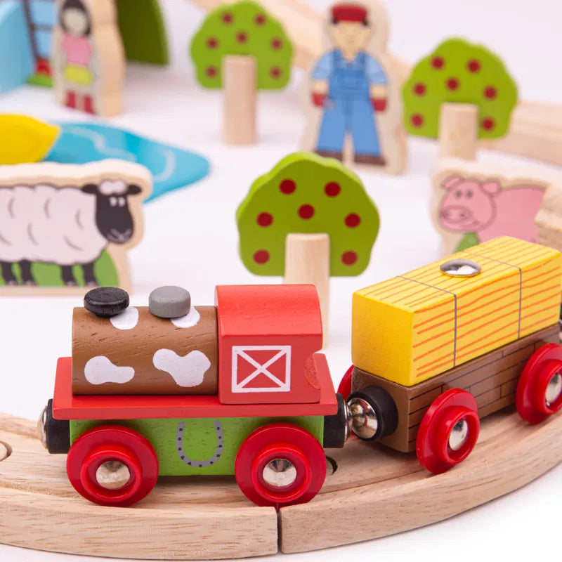 Farm Train Set, Learning SPACE