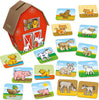 Farmyard Families - Matching and Posting Game, Learning SPACE