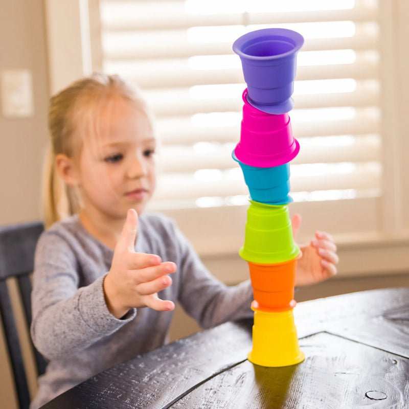 Fat Brain Toys Suction Kupz, Learning SPACE