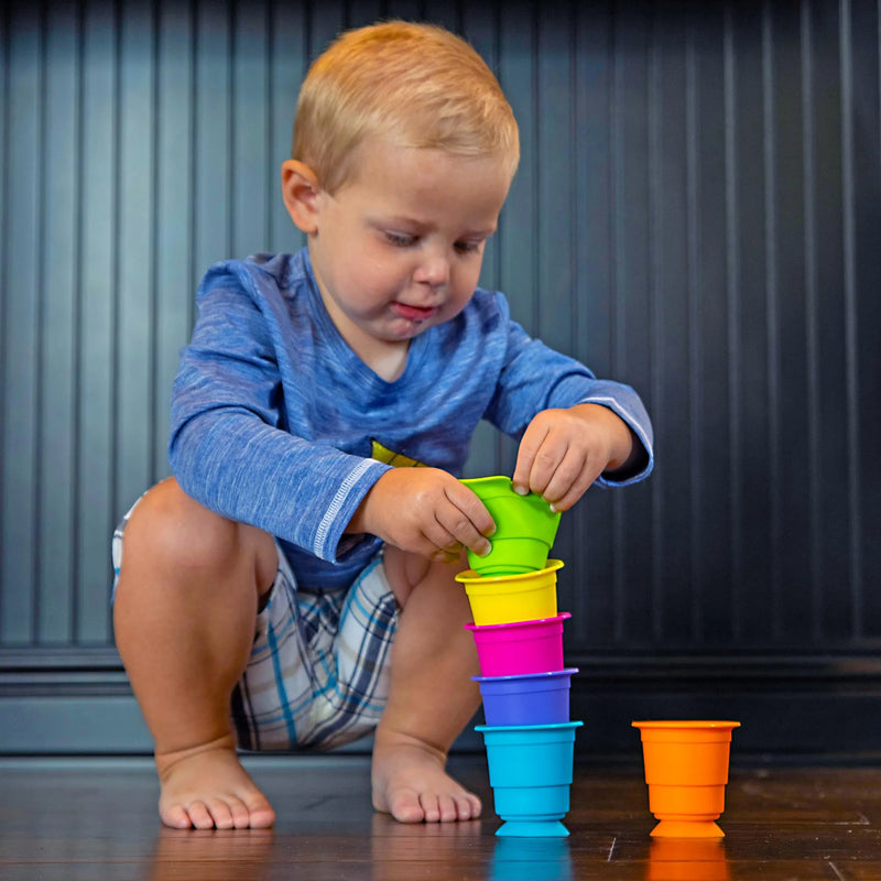 Fat Brain Toys Suction Kupz, Learning SPACE