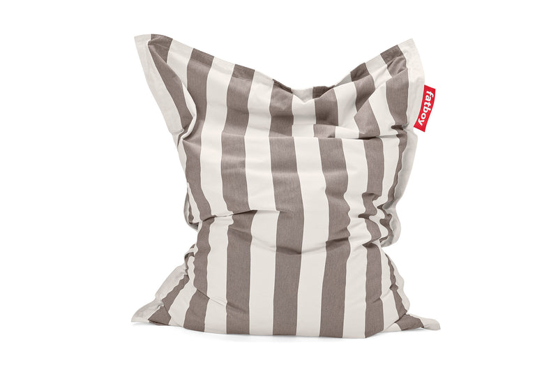 Fatboy Original Outdoor Bean Bag, Stripe Cacao Sofas Learning SPACE