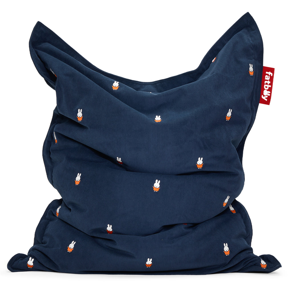 Fatboy x Miffy Original Bean Bag Slime Cord Material-Bean Bags,Bean Bags & Cushions,Christmas,Christmas 2025,Fatboy-Deep Blue-107316-Learning SPACE