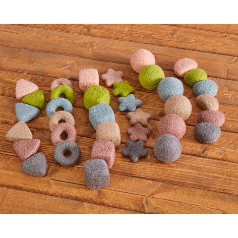 Feltala Loose Part Chunks-Cosy Direct, Counting Numbers & Colour, Small World, Stacking Toys & Sorting Toys-54563-Learning SPACE