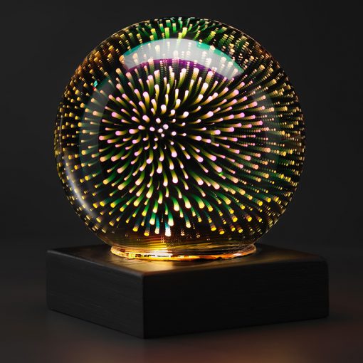 Fibre Ball LED Sensory Night Light - 12cm, Learning SPACE