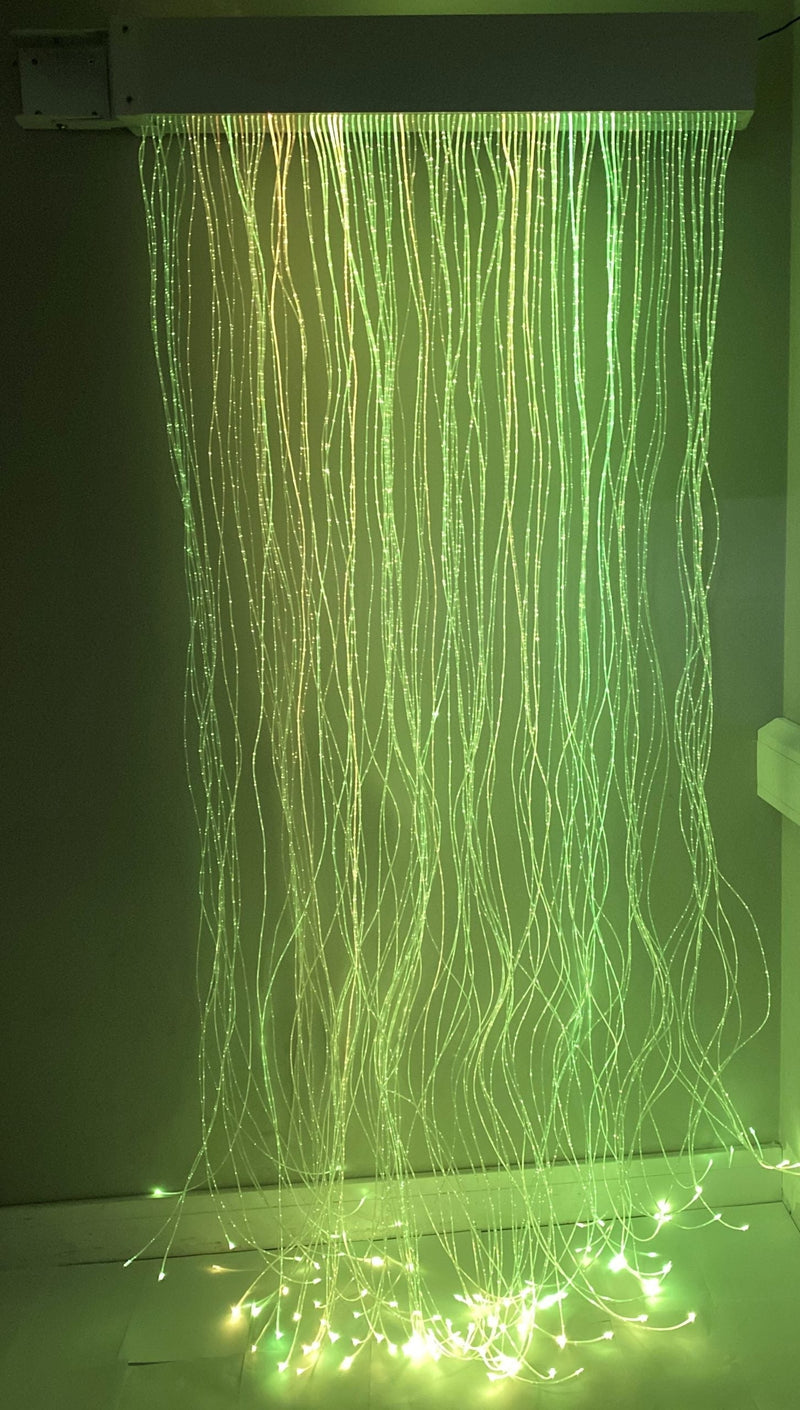 Fibre Optic Curtain 2.4m x 100 Tails Kit with Bracket, Learning SPACE