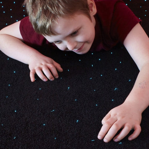 Fibre Optic Star Carpet-Fibre Optic Lighting, Mats & Rugs, Rugs, Sensory Room Lighting, Star & Galaxy Theme Sensory Room, Wellbeing Furniture-Learning SPACE