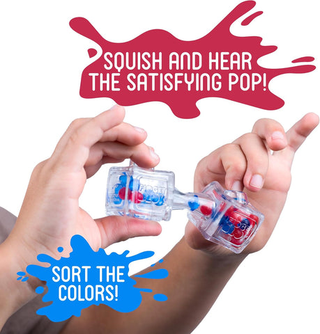 Fidget Blox - Sound Calming Sensory Toy-Fidget,Jelly Blox,Sound,Squishing Fidget,Stocking Stuffers,Vivid Goliath-Learning SPACE