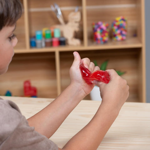 Fidget Blox - Vision Calming Sensory Toy-Fidget,Jelly Blox,Squishing Fidget,Stocking Stuffers,Visual Fun,Visual Sensory Toys,Vivid Goliath-Learning SPACE