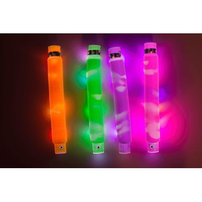 Fidget Pop Tubes with LED, Learning SPACE