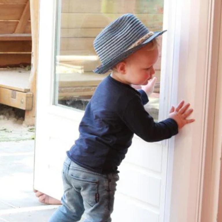 Finger Alert 180cm - White Door Finger Guard for Safer Spaces, Learning SPACE