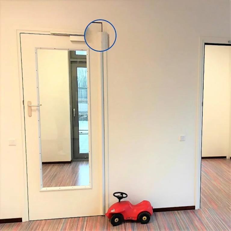 Finger Alert 180cm - White Door Finger Guard for Safer Spaces, Learning SPACE