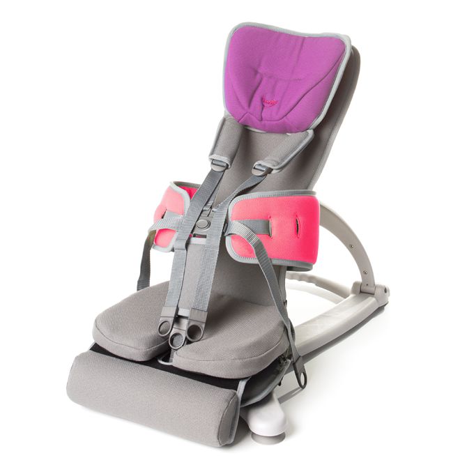 Firefly GoTo Seat Size 2: Ages 3-8, Purple/Pink Advanced Neck Rest VAT Exempt Learning SPACE