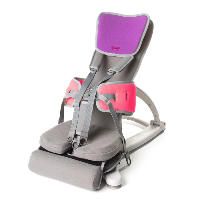 Firefly GoTo Seat Size 2: Ages 3-8, Purple/Pink Standard Neck Rest VAT Exempt Learning SPACE