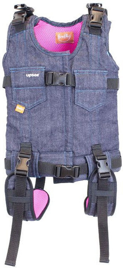 Firefly Upsee Mobility Aid Harness for Kids, VAT Exempt Medium Pink Learning SPACE