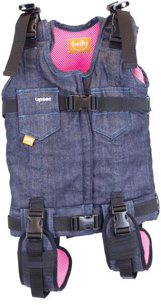 Firefly Upsee Mobility Aid Harness for Kids, VAT Exempt Large Pink Learning SPACE
