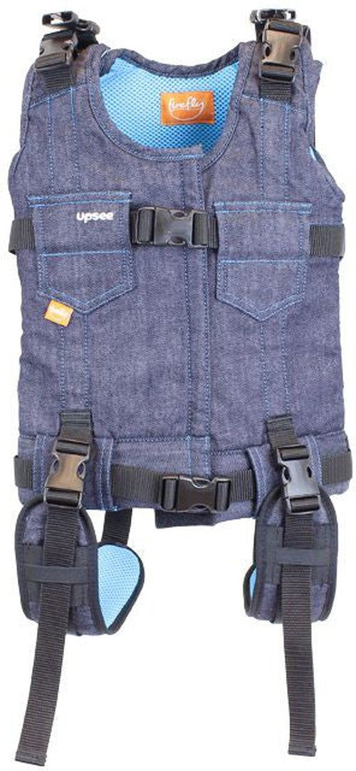 Firefly Upsee Mobility Aid Harness for Kids, VAT Exempt Medium Blue Learning SPACE
