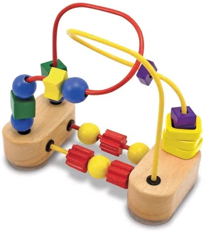 First Bead Maze-Additional Need, Cerebral Palsy, Fine Motor Skills, Gifts For 1 Year Olds, Gifts For 6-12 Months Old, Helps With, Maths, Primary Maths, Shape & Space & Measure, Stock, Strength & Co-Ordination, Tracking & Bead Frames-Learning SPACE