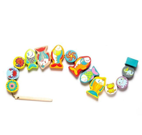 Fish Lacing Toy, Learning SPACE