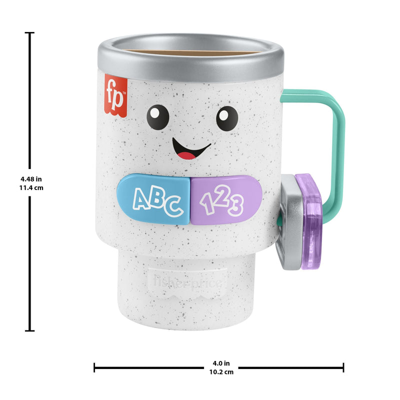Fisher Price Wake Up and Learn Coffee Mug, Learning SPACE