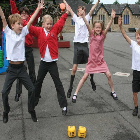 Fitness Dice - Set of 2-Active Games,Additional Need,Calmer Classrooms,eduk8,Exercise,Garden Game,Gross Motor and Balance Skills,Helps With,Outdoor Toys & Games-Learning SPACE