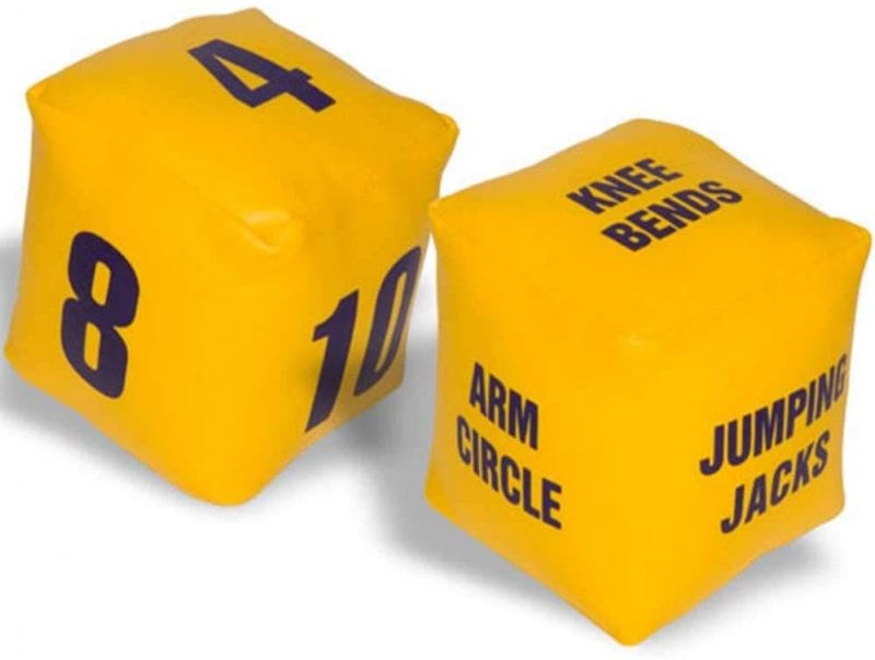 Fitness Dice - Set of 2, Learning SPACE