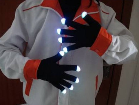 Flashing Gloves - White-AllSensory,Gifts For 3-5 Years Old,Pocket money,Sensory Light Up Toys,Stock,The Glow Company,Visual Sensory Toys-Learning SPACE