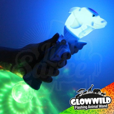 Flashing Handheld Dolphin-AllSensory, Sensory Light Up Toys, Sensory Seeking, Stock, The Glow Company, Visual Sensory Toys-Learning SPACE