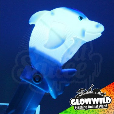 Flashing Handheld Dolphin-AllSensory, Sensory Light Up Toys, Sensory Seeking, Stock, The Glow Company, Visual Sensory Toys-Learning SPACE