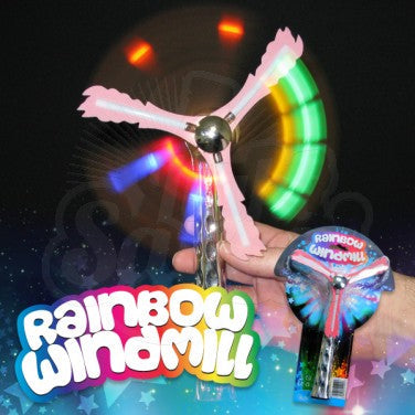 Flashing Rainbow Windmill Light, Learning SPACE