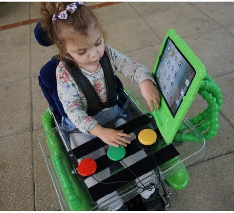Flexzi iPad Holder with iPad Case-Adapted,Matrix Group-Learning SPACE