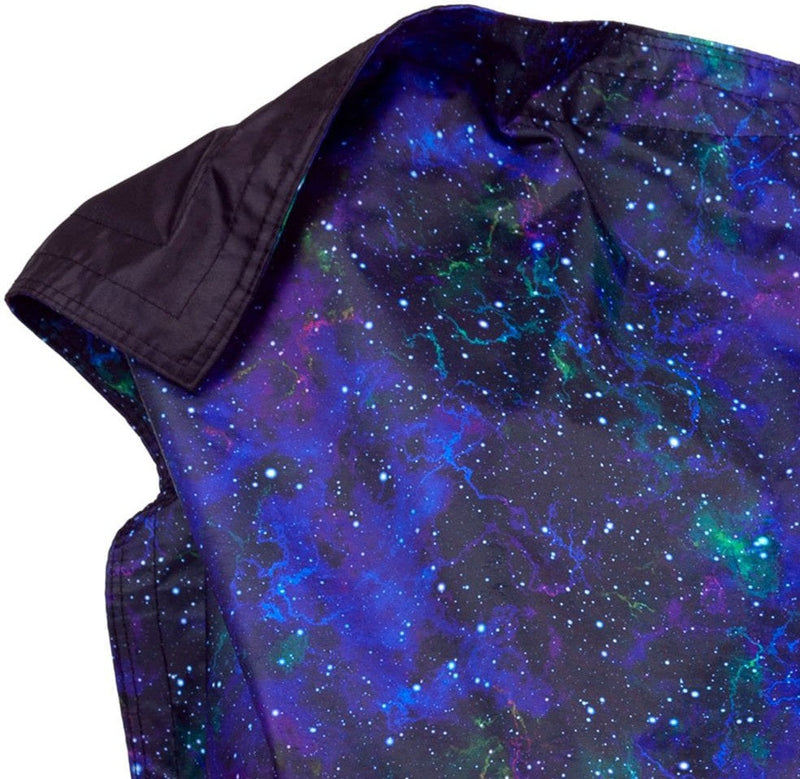 Floor Cushion Galaxy Print UV Reactive Children's Bean Bag, Learning SPACE