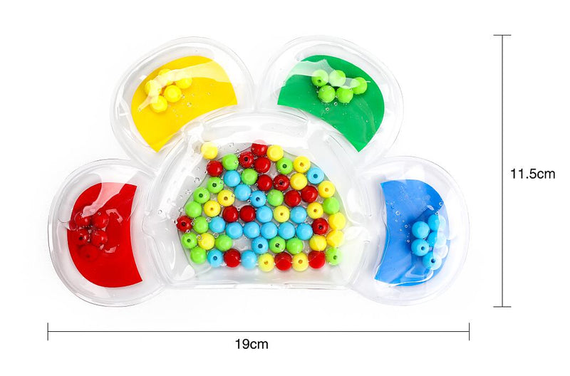 Flower Bead Matching Fidget Puzzle, Learning SPACE
