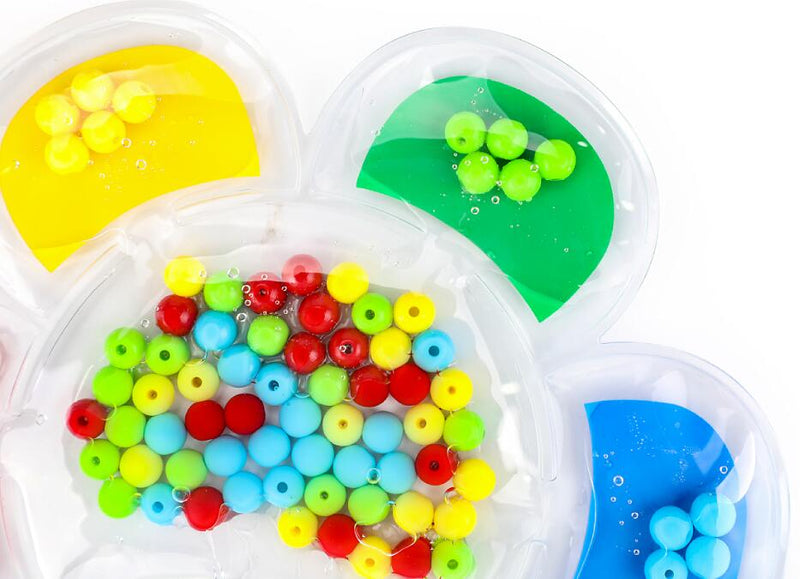 Flower Bead Matching Fidget Puzzle, Learning SPACE