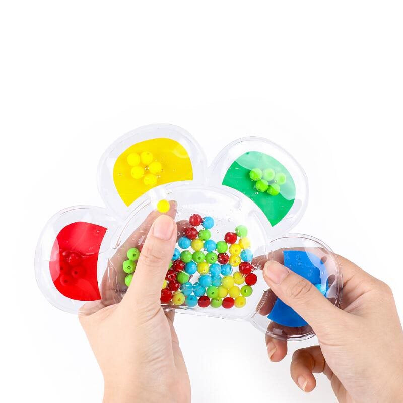 Flower Bead Matching Fidget Puzzle, Learning SPACE