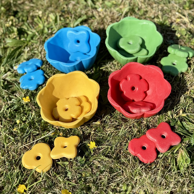 Flower Stones and Bowls, Pool, Water & Sand Toys Learning SPACE