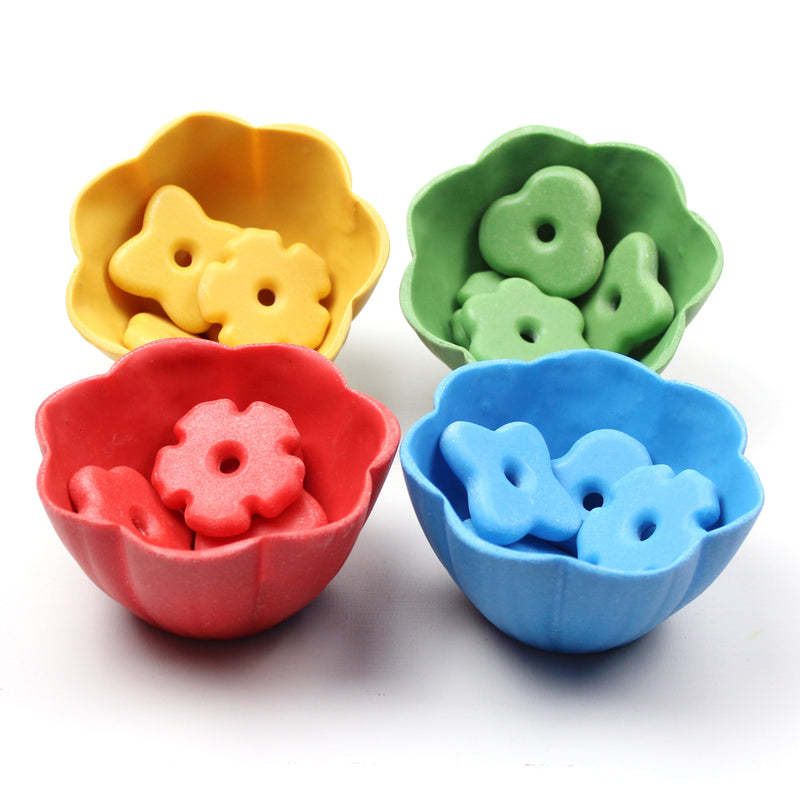 Flower Stones and Bowls, Pool, Water & Sand Toys Learning SPACE