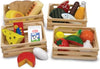 Food Groups - Wooden Healthy Food Play Set-Baby Wooden Toys, Calmer Classrooms, Feeding Skills, Gifts For 2-3 Years Old, Helps With, Imaginative Play, Kitchens & Shops & School, Planning And Daily Structure, Play Food, Stock, Wooden Toys-Learning SPACE