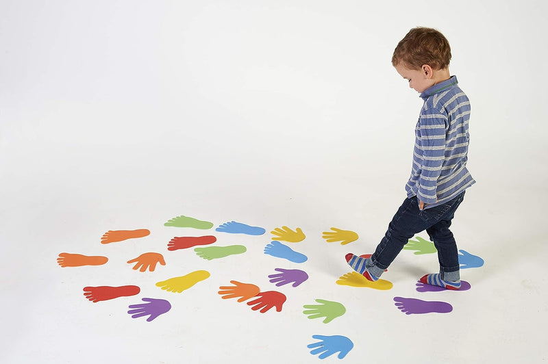 Foot Marks Set Of 6 Pairs, Learning SPACE