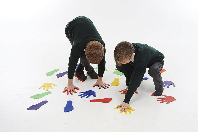 Foot Marks Set Of 6 Pairs, Learning SPACE