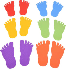 Foot Marks Set Of 6 Pairs-Active Games,Additional Need,Balancing Equipment,EDX,Games & Toys,Gross Motor and Balance Skills,Stepping Stones,Stock-Learning SPACE